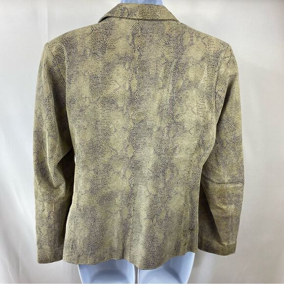 BERNARDO Snakeskin Jacket - Picture 2 of 6